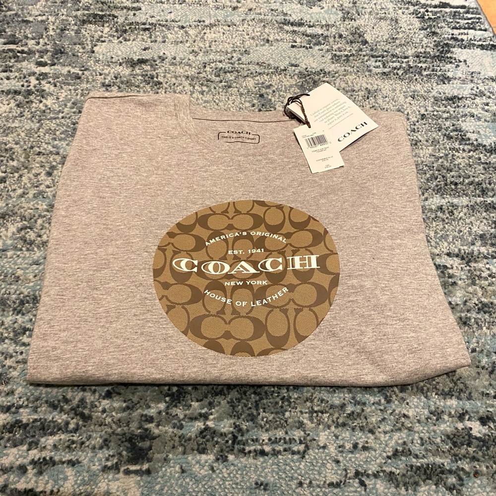 Coach Signature T-shirt NWT